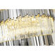 Canada 60 Light 43.4 inch Chrome Chandelier Ceiling Light